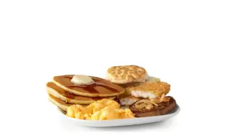 Big Breakfast® with Steak & Hotcakes