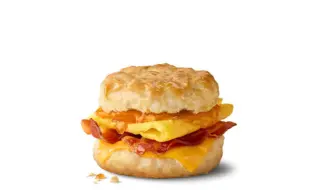 Honey Brown Butter Bacon Egg Cheese Biscuit